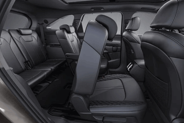 2nd row one-touch walk-in system