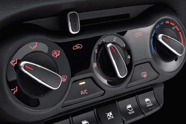 Manual temperature control