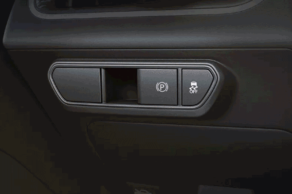 Electronic parking brake (EPB) button
