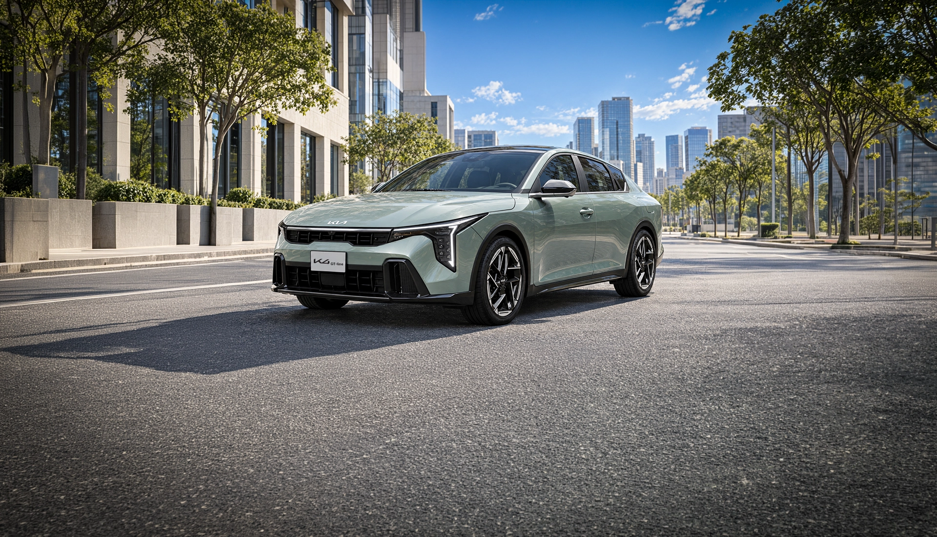 The Kia K4 GT-line 